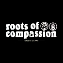 roots of compassion - Kapuzenpullover - medium fit XL regenbogen