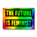 The Future is Feminist - Aufkleber (Hologramm)