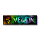 Vegan-Logo - Aufkleber (Hologramm)