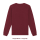 Basic - Crew Neck Sweater - medium fit L burgundy