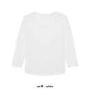 SALE! Basic - Longsleeve (3/4 Ärmellänge) - medium fit/lässiger Schnitt (Auslaufmodell) XXL-weiß