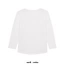 SALE! Basic - Longsleeve (3/4 Ärmellänge) - medium fit/lässiger Schnitt (Auslaufmodell) XXL-weiß