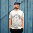 Chicken hug - T-Shirt - groß/gerader Schnitt M-schwarz
