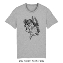 Chicken hug - T-Shirt - groß/gerader Schnitt M-schwarz