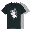 Chicken hug - T-Shirt - groß/gerader Schnitt M-schwarz