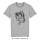 Chicken hug - T-Shirt - groß/gerader Schnitt M-schwarz