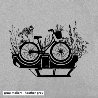 Bike before cars - T-Shirt - groß/gerader Schnitt