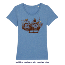 SALE! Bikes before cars - T-Shirt - klein/taillierter Schnitt (Auslaufmodell)