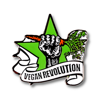 Vegan Revolution - Anstecker