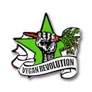 Vegan Revolution - Pin 