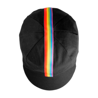 🌈 bike cap rainbow
