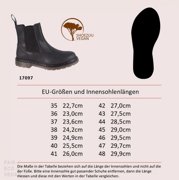 Chelsea-Stiefel - so wird gemessen - that's how to measure